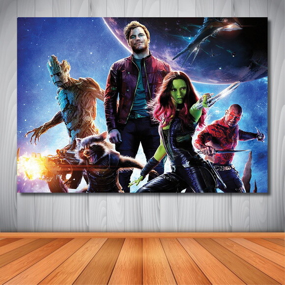 Painel Guardiões da Galaxia - 1,50x1,00m
