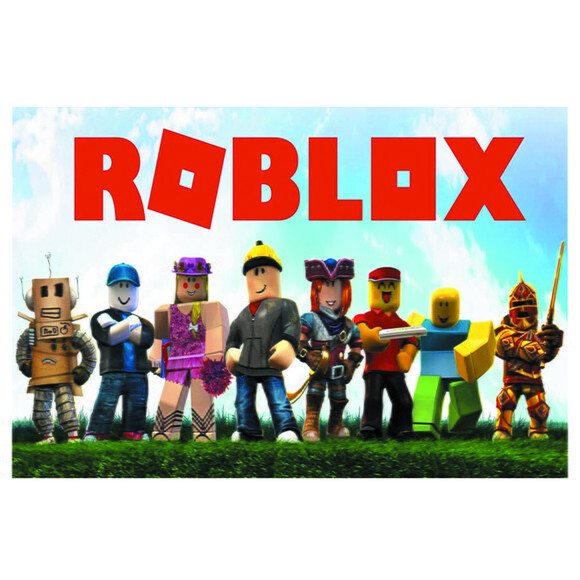 Painel Infantil Roblox - 1,50x1,00m