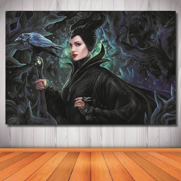Painel Malévola - 1,50x1,00m