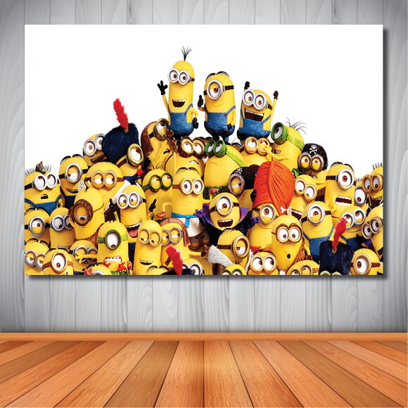 Painel Minions - 1,50x1,00m