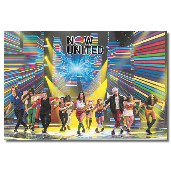 Painel Now United - 1,50x1,00m