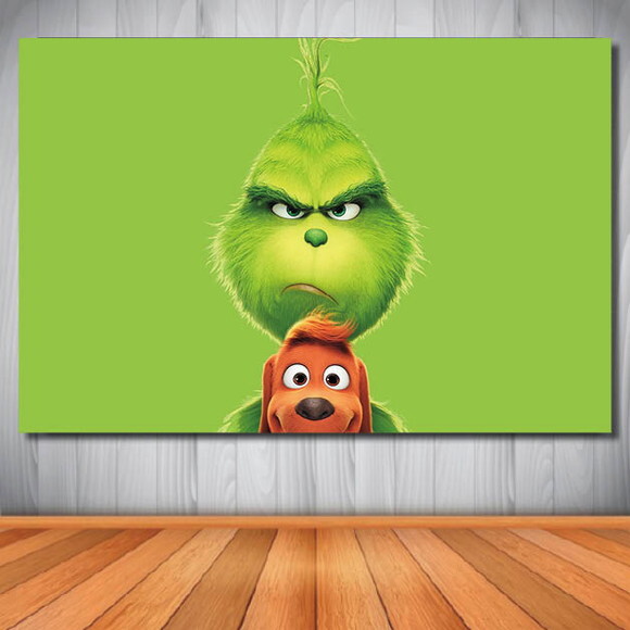 Painel o Grinch - 1,50x1,00m