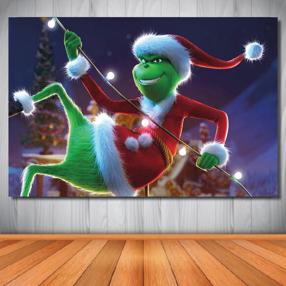 Painel o Grinch - 1,50x1,00m
