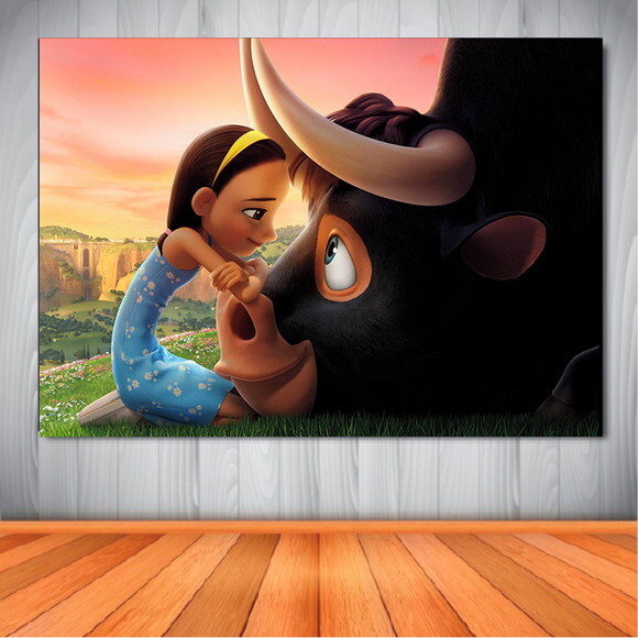 Painel o Touro Ferdinando - 1,50x1,00m