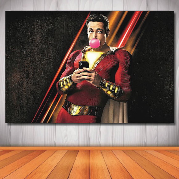 Painel Shazam - 1,50x1,00m