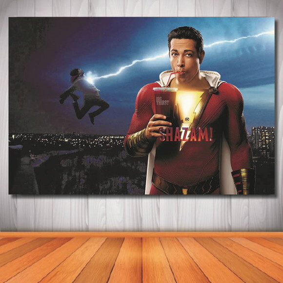 Painel Shazam - 1,50x1,00m
