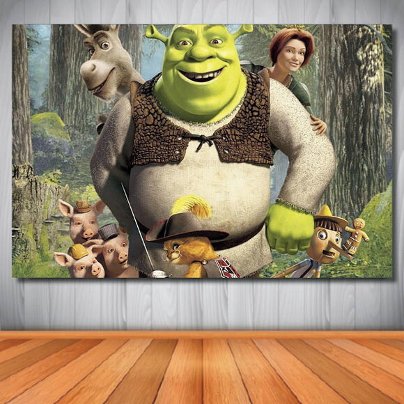 Painel Shrek - 1,50x1,00m