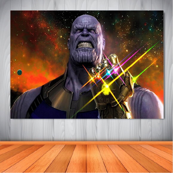 Painel Thanos - 1,50x1,00m