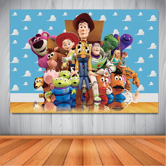 Painel Toy Story - 1,50x1,00m