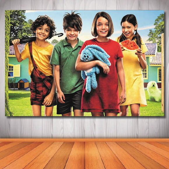 Painel Turma da Mônica Laço - 1,50x1,00m