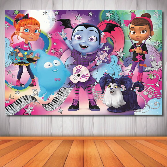 Painel Vampirina - 1,50x1,00m
