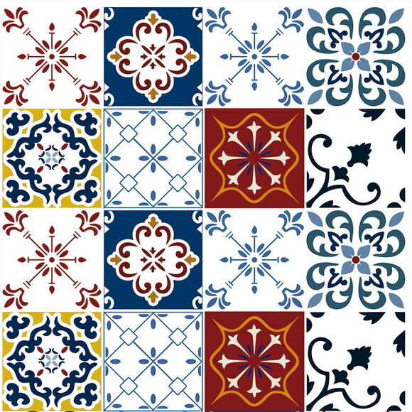 Papel de Parede Azulejo Português Diversos