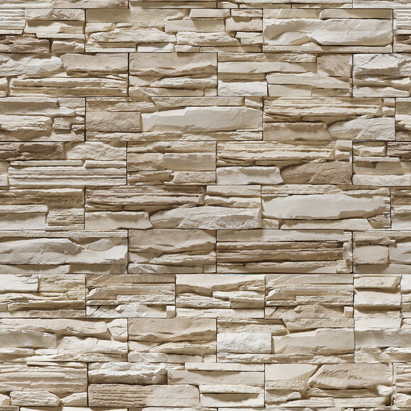 Papel de Parede Canjiquinha Marfim Marrom - 3d