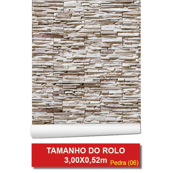 Papel de Parede Canjiquinha Marfim Marrom Claro - 3d