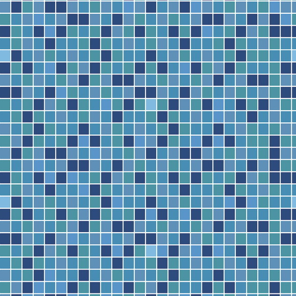 Papel de Parede Pastilha Azul