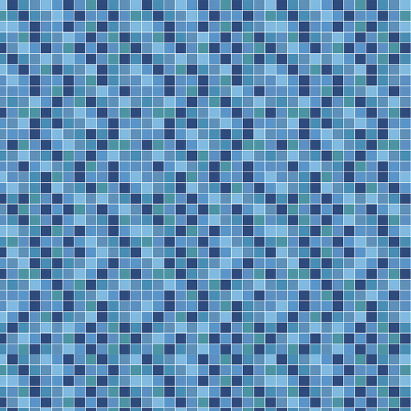 Papel de Parede Pastilha Azul