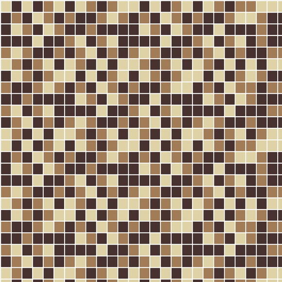 Papel de Parede Pastilha Marrom
