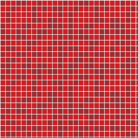 Papel de Parede Pastilha Mix Vermelha