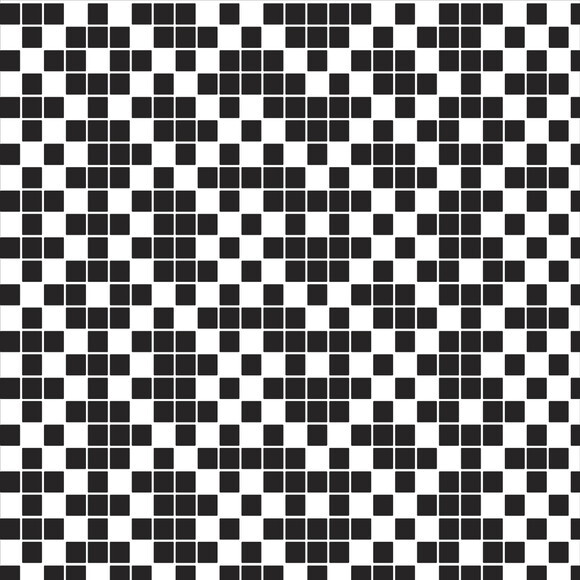 Papel de Parede Pastilha Preto, Cinza e Branco