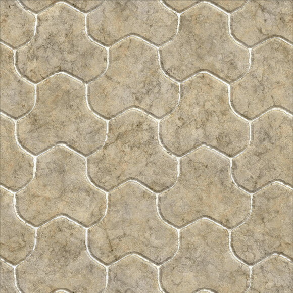Papel de Parede Pedra Amarela Geométrica - 3d