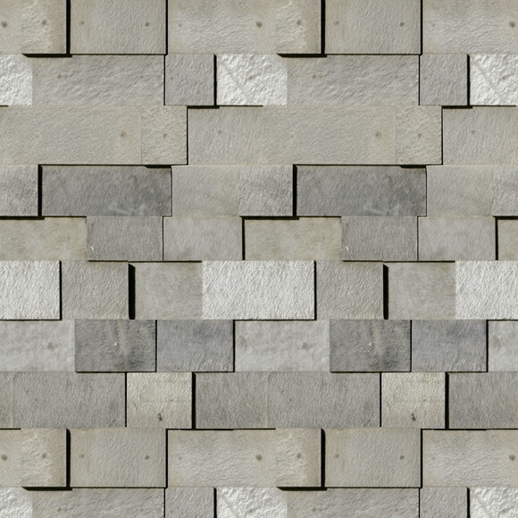 Papel de Parede Pedra Marmore Cinza - 3d