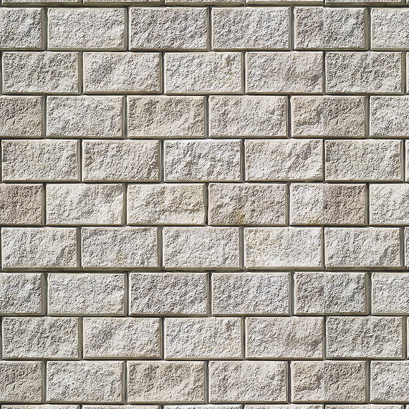 Papel de Parede Revestimento Pedra Cinza - 3d