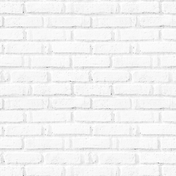 Papel de Parede Tijolos Cinza Claro 3d