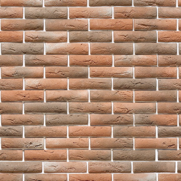 Papel de Parede Tijolos Marrom Queimado 3d