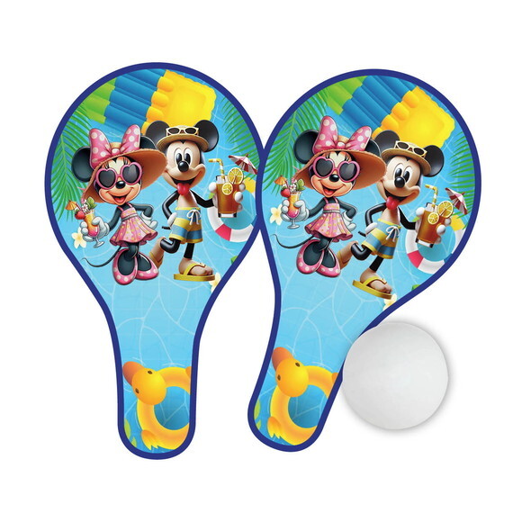 Raquetes mdf Lembrancinha Personalizada Mickey Pool Party