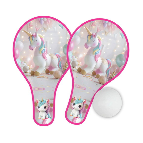 Raquetes mdf Lembrancinha Personalizada Unicórnio