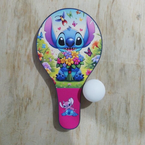 Raquetes mdf Personaliza Lilo & Stitch