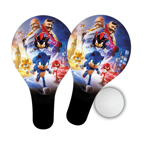 Raquetes mdf Ping Pong Lembrancinha Personalizada Sonic