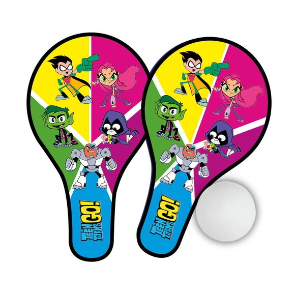 Raquetes Ping Pong Lembrancinha Personalizada Jovens Titãs