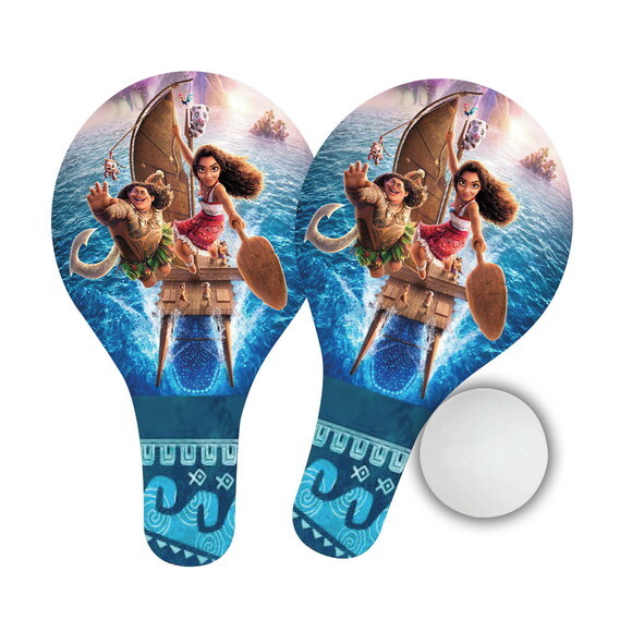 Raquetes Ping Pong Lembrancinha Personalizada Moana 2