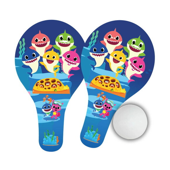 Raquetes Ping Pòng mdf Lembrancinha Baby Shark