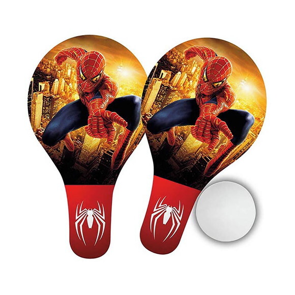 Raquetes Ping Pong mdf Lembrancinha Homem Aranha