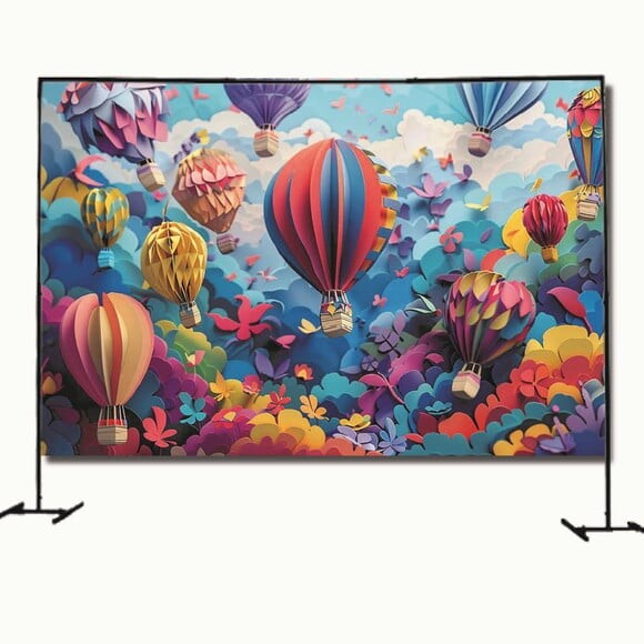 Cenário Fotográfico e Painel de Festa Decoração Balões