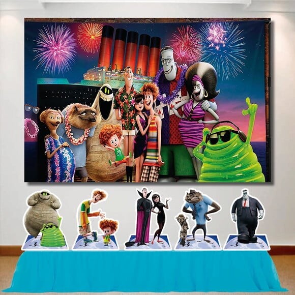 Kit Aniversário Top Painel + Display Hotel Transilvânia