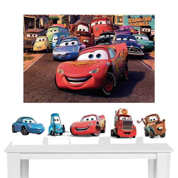 Kit Festa Painel e Display Carros - 1,50x1,00m