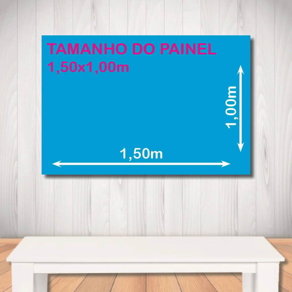 Kit Painel de Festa 1,5x1,0m e Display Skye Patrulha Canina