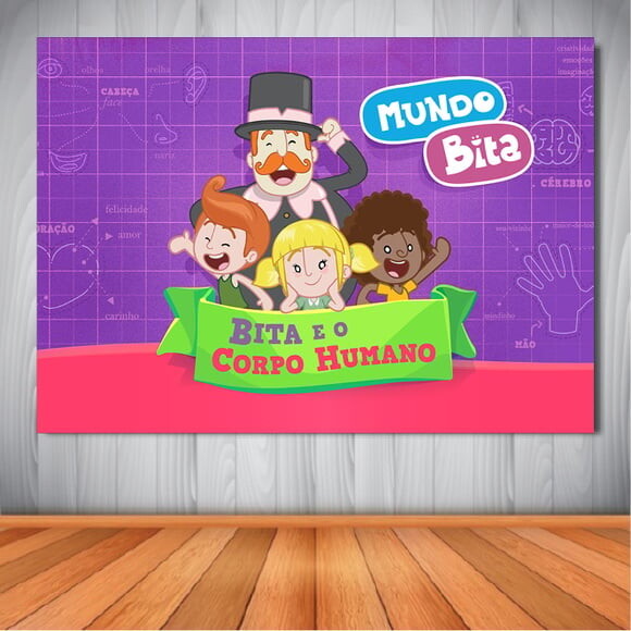 Painel Bita e a Turma - 1,50x1,00m