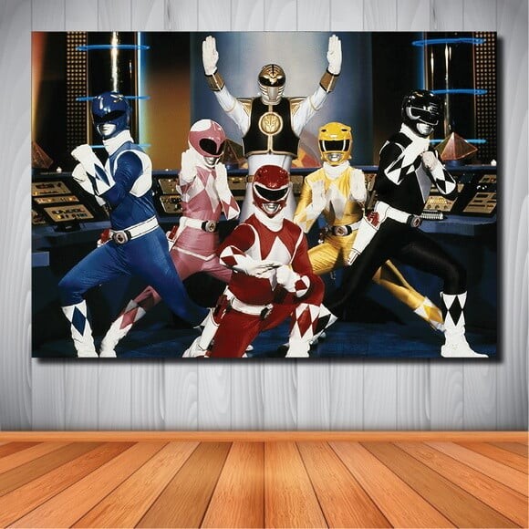 Painel de Aniversário Power Rangers - 1,