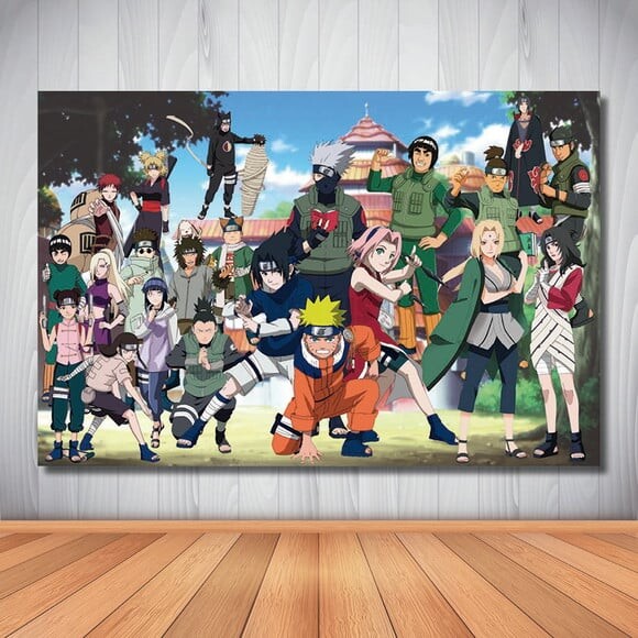 Painel de Festa Infantil Naruto - 1,50x1,00m