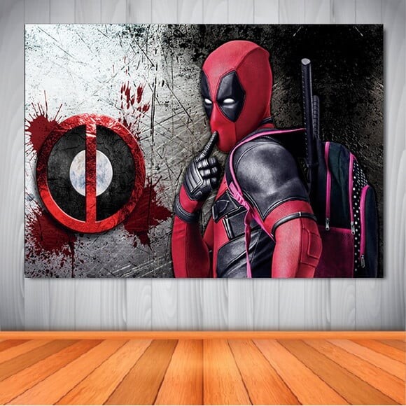 Painel Festa Deadpool - 1,50x1,00m