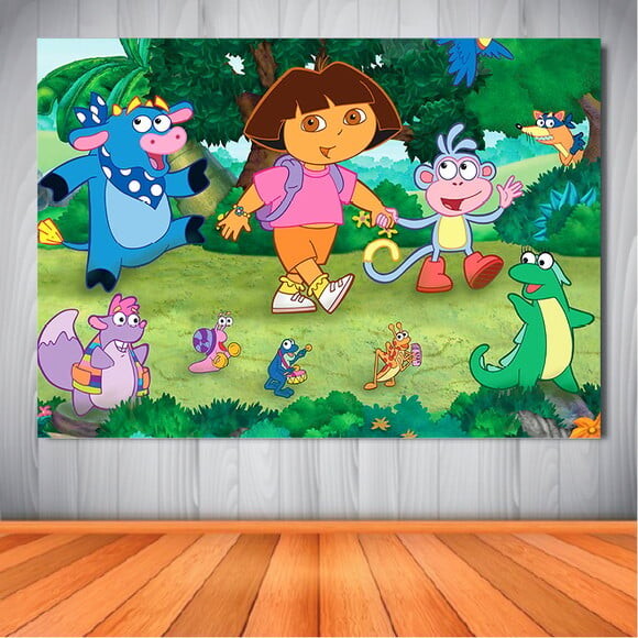 Painel Festa Dora - 1,50x1,00m