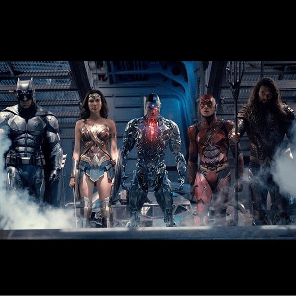 Painel Liga da Justiça Filme- 1,50x1,00m