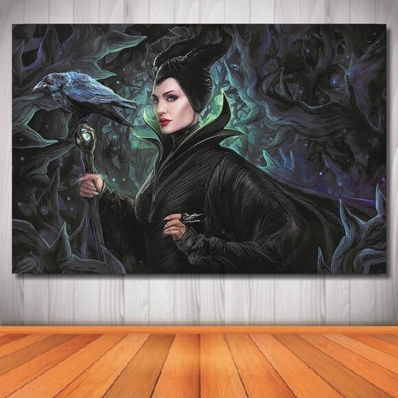Painel Malévola - 1,50x1,00m