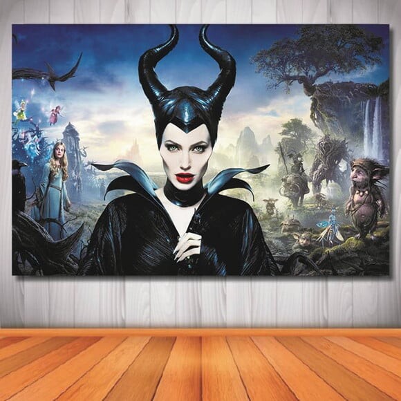 Painel Malévola - 1,50x1,00m
