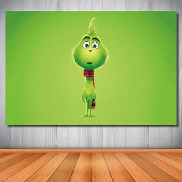 Painel o Grinch - 1,50x1,00m