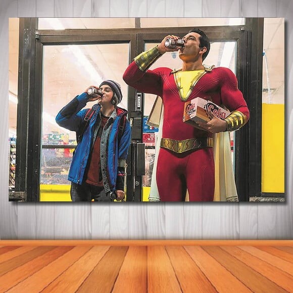 Painel Shazam - 1,50x1,00m